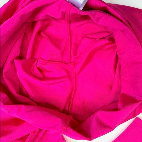 Pink Leggings Athleisure Savage X Fenty Sports Casual Lounge Pants Active Wear - Picture 10 of 17